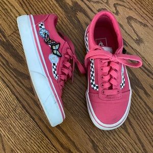 Girls Vans gym shoes, size 12